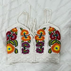 Floral Crop Top